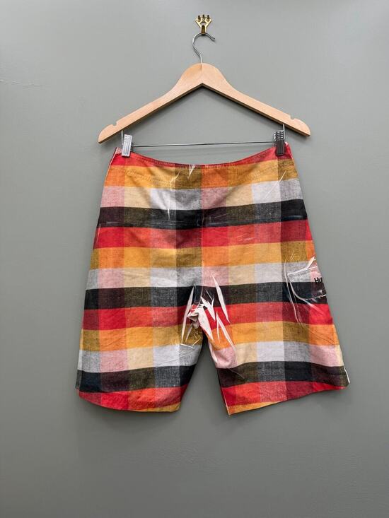 Hurley Other - Hurley Phantom Plaid Board Shorts Mens 30 Surf Swim Beach Performance